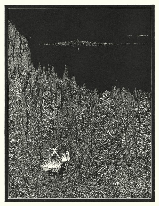 Edgar Allan Poe: The Gold Bug by Harry Clarke