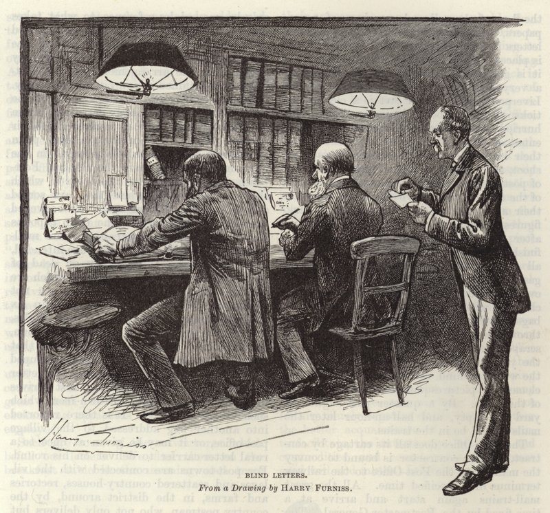 Blind Letters by Harry Furniss