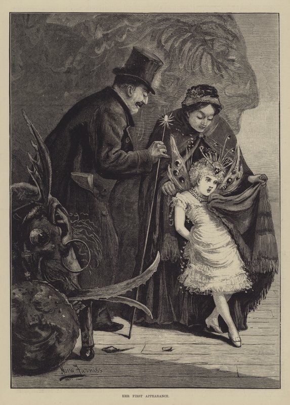 Her First Appearance by Harry Furniss