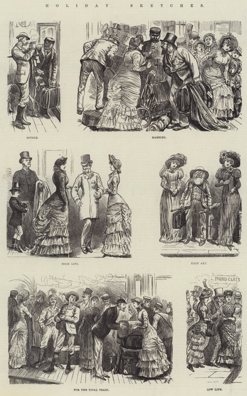Holiday Sketches by Harry Furniss
