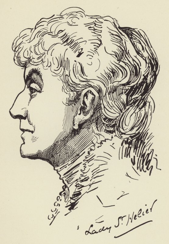 Lady St Helier by Harry Furniss