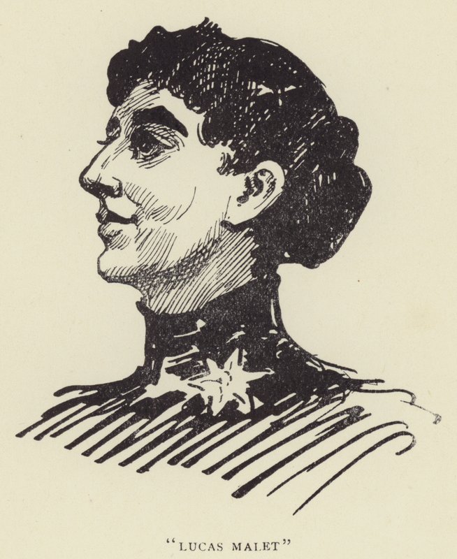 Lucas Malet by Harry Furniss