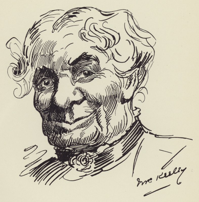 Mrs Keeley by Harry Furniss