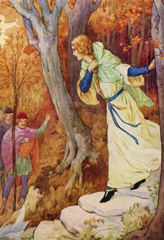 Marian came running by Harry George Theaker