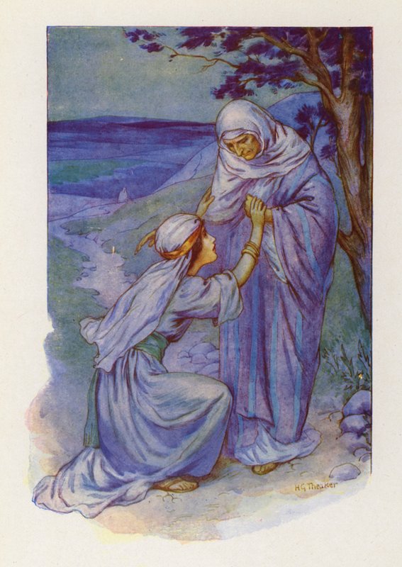 Ruth and Naomi by Harry George Theaker