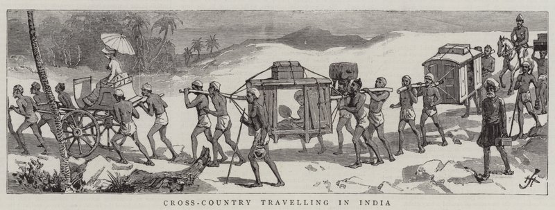 Cross-Country Travelling in India by Harry Hamilton Johnston