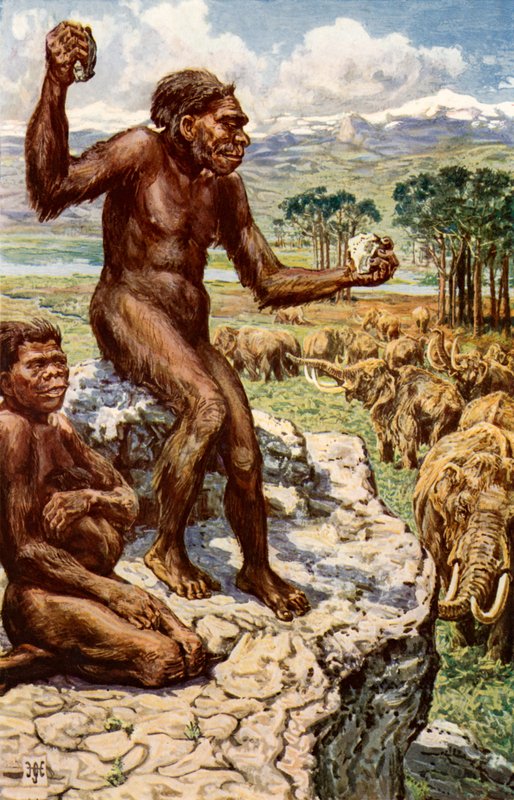 Neanderthal Mankind by Harry Hamilton Johnston