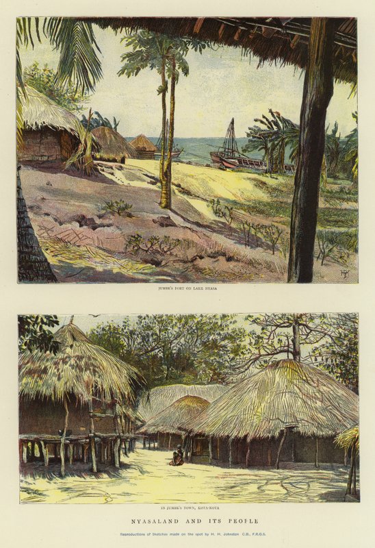 Nyasaland and its People by Harry Hamilton Johnston