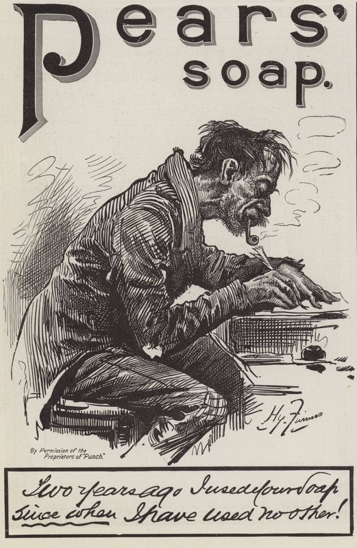 Advertisement for Pears Soap by Harry after Furniss