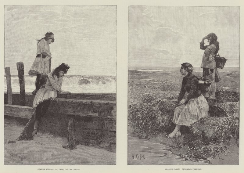 Seaside Idylls by Hector Caffieri