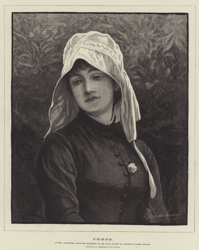 Phoebe by Helen Allingham