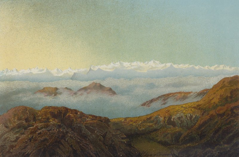 Sunrise on the Rigi by Helga von Cramm