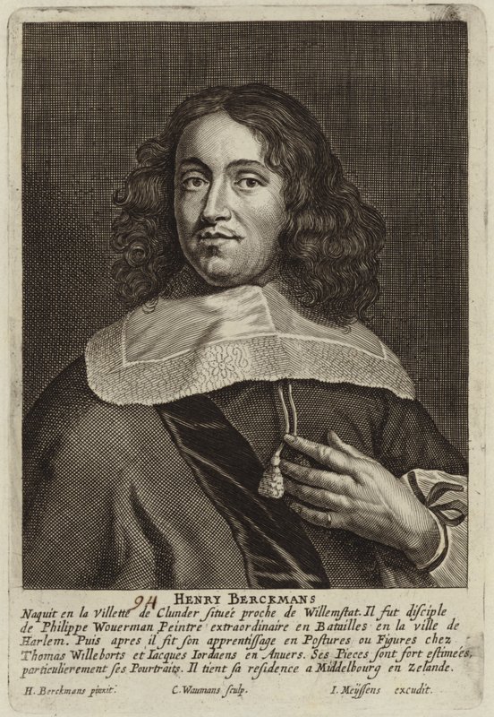 Portrait of Hendrick Berckman by Hendrick Berckman