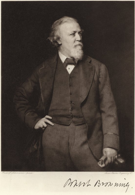 Robert Browning by Henri Lehmann