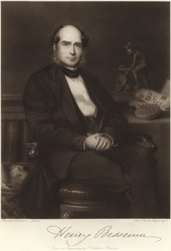 Sir Henry Bessemer by Henri Lehmann