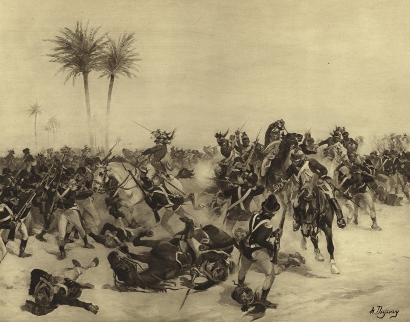 Battle of Alexandria by Henri Louis Dupray