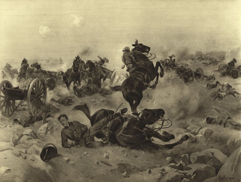 Battle of Colenso, 1899 by Henri Louis Dupray