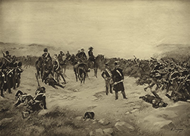 Battle of Inkerman, 1854 by Henri Louis Dupray