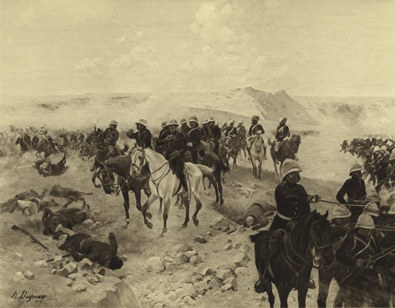 Battle of Kandahar by Henri Louis Dupray