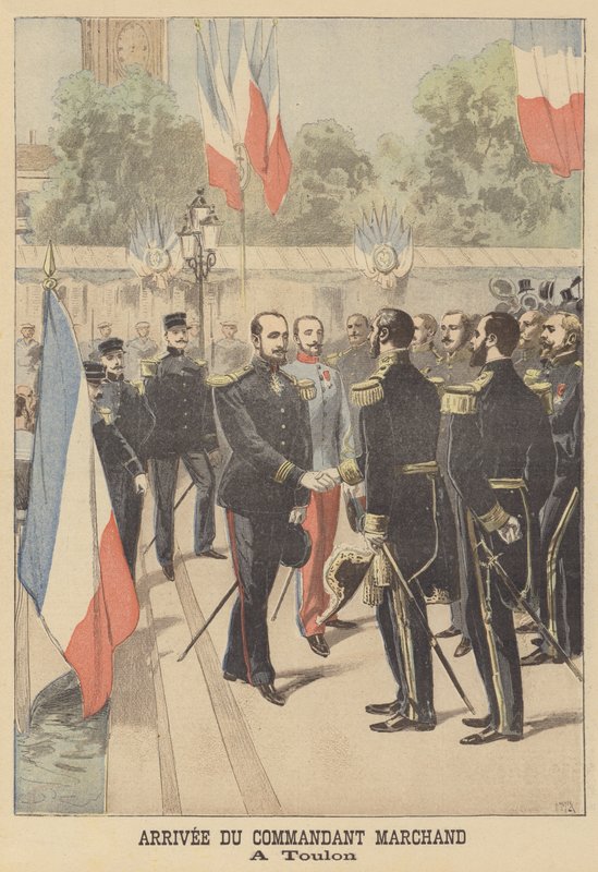 Arrival of Major Marchand at Toulon by Henri Meyer