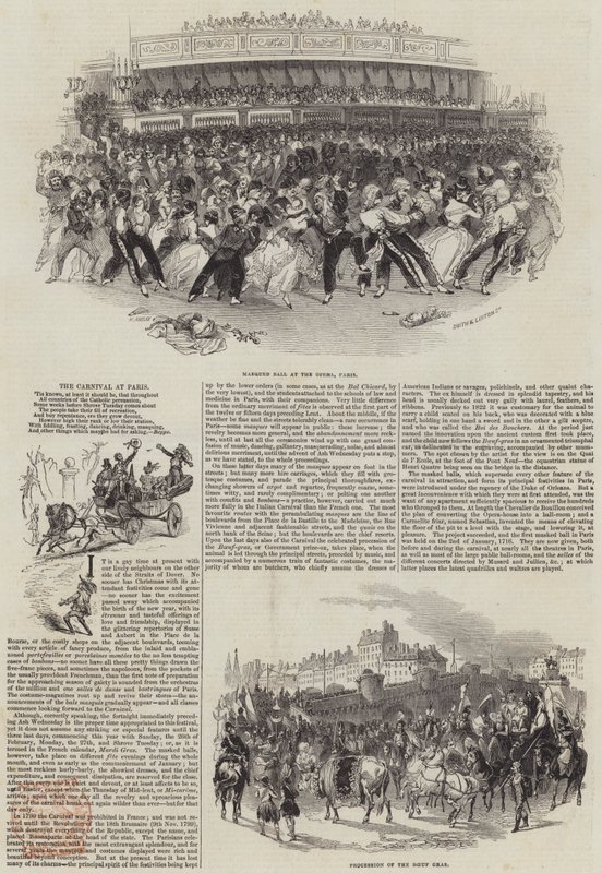 The Carnival at Paris by Henry Anelay