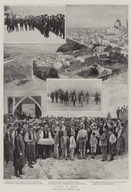 Scenes in Crete by Henry Charles Seppings Wright