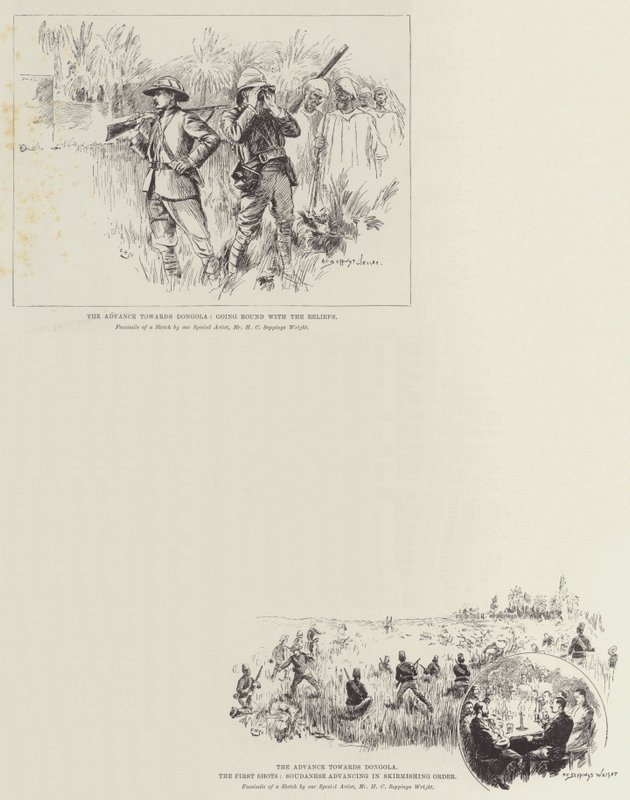 Sketches of the Mahdist War by Henry Charles Seppings Wright
