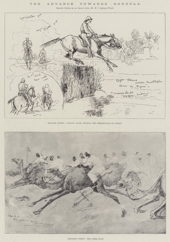The Advance towards Dongola by Henry Charles Seppings Wright