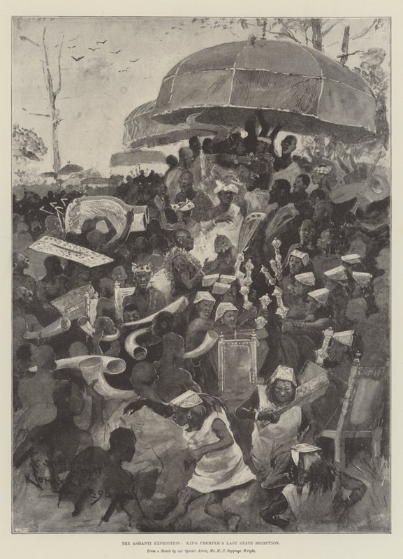 The Ashanti Expedition, King Prempeh