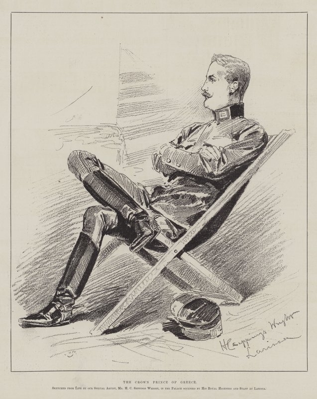 The Crown Prince of Greece by Henry Charles Seppings Wright