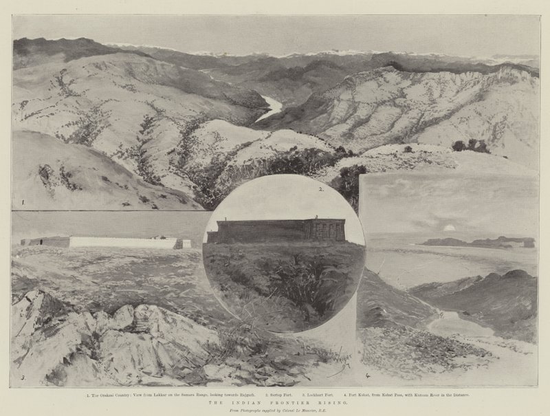 The Indian Frontier Rising by Henry Charles Seppings Wright