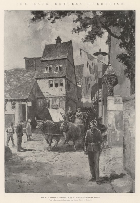 The Late Empress Frederick by Henry Charles Seppings Wright