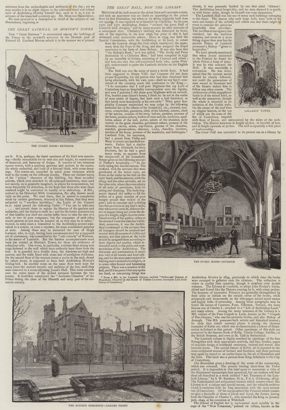 Lambeth Palace by Henry Edward Tidmarsh