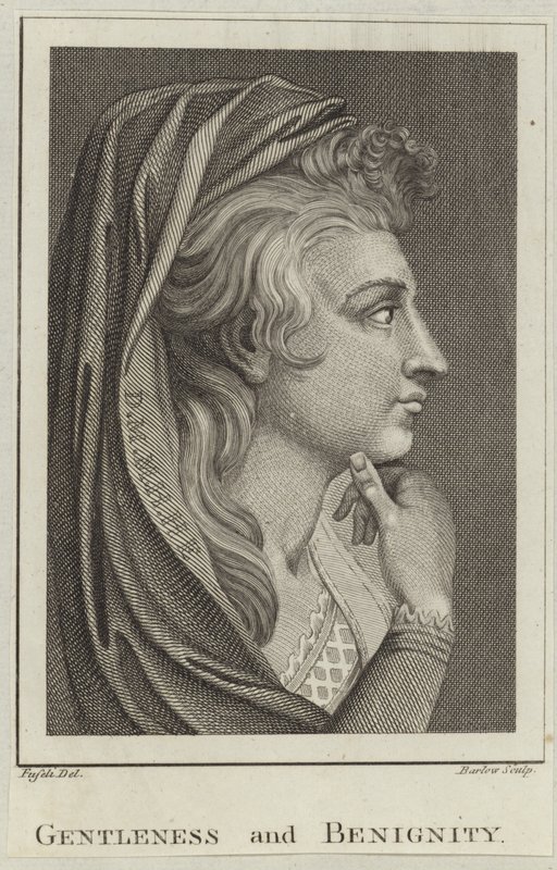 Gentleness and benignity by Johann Heinrich Füssli
