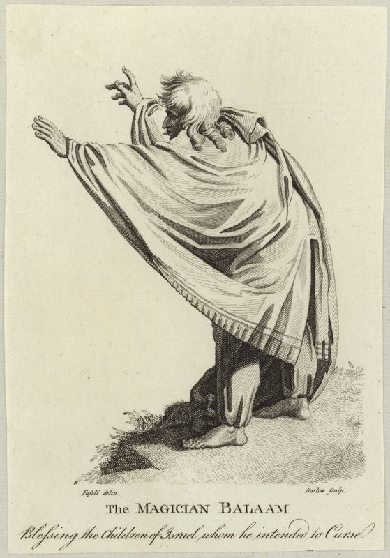 The Magician Balaam by Johann Heinrich Füssli