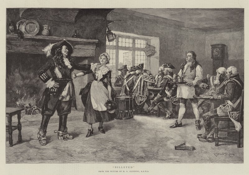 Billeted by Henry Gillard Glindoni