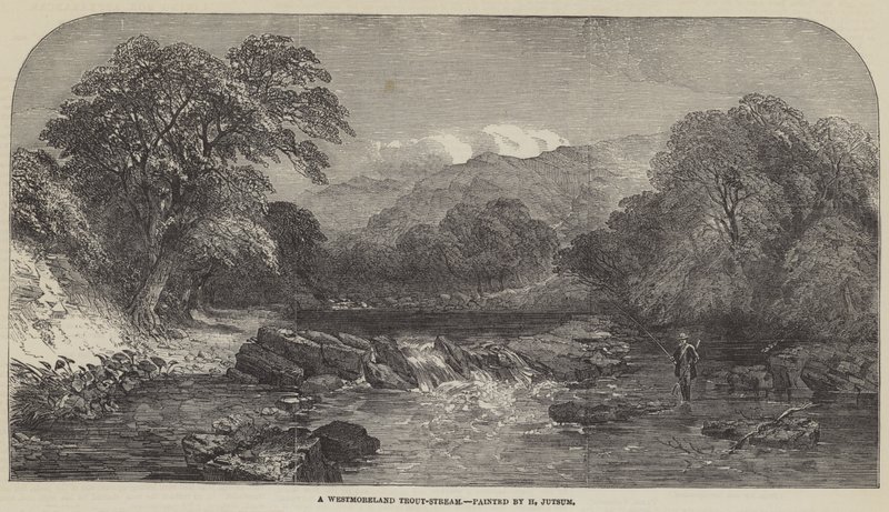 A Westmoreland Trout-Stream by Henry Jutsum