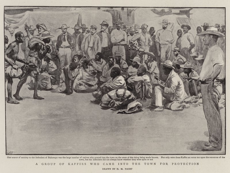 The Defence of Buluwayo by Henry Marriott Paget