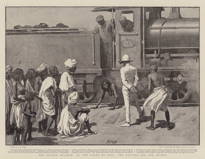 The Soudan Advance, to the Front by Rail, the Natives and the Engine by Henry Marriott Paget
