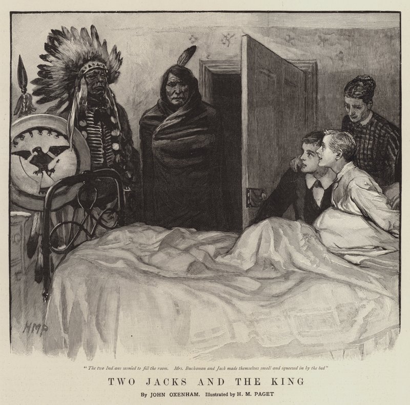 Two Jacks and the King by Henry Marriott Paget