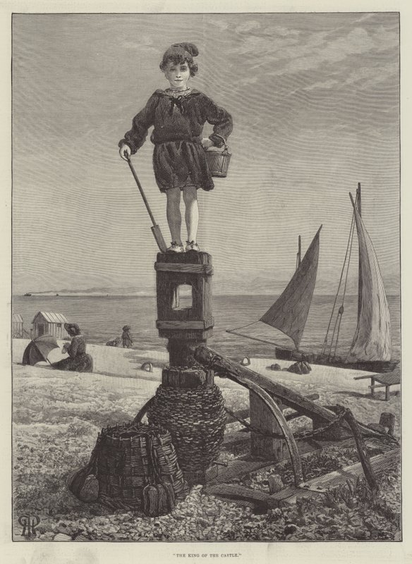 The King of the Castle by Henry Robert Robertson