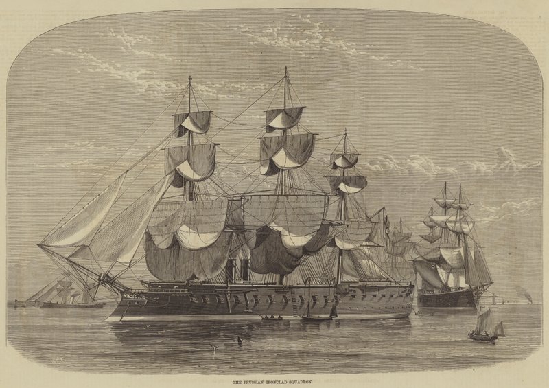 The Prussian Ironclad Squadron by Henry Spernon Tozer