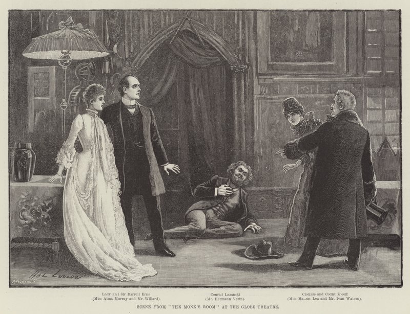 Scene from The Monk