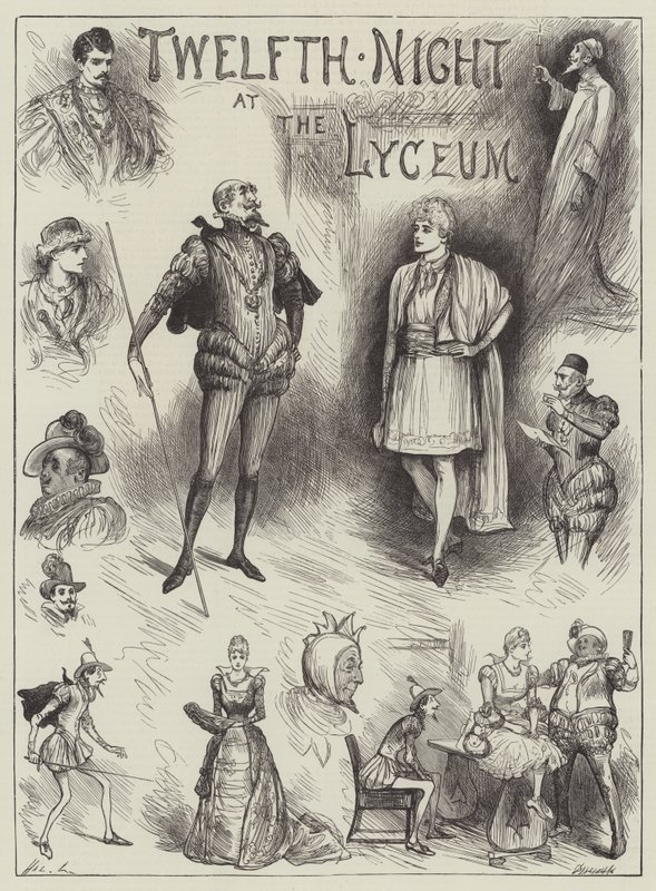 Twelfth Night at the Lyceum by Henry Stephen Ludlow