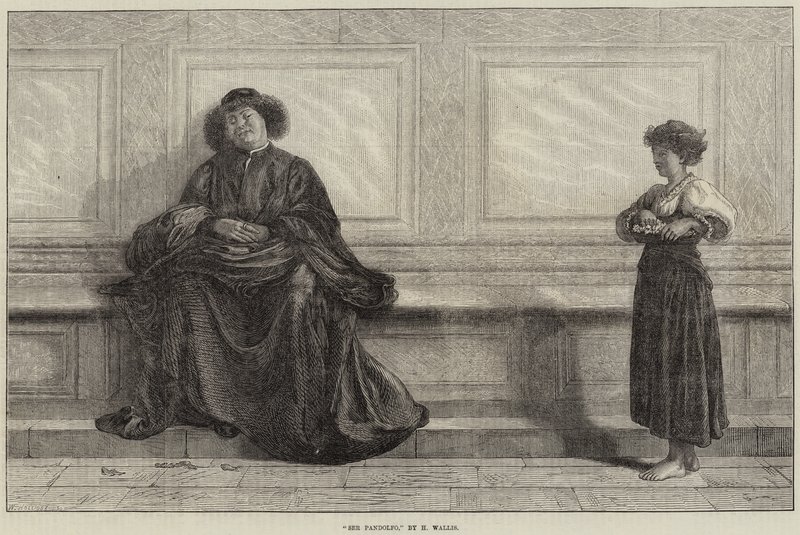 Ser Pandolfo by Henry Wallis