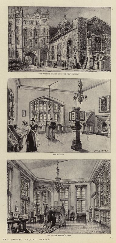 Public Records Office by Henry William Brewer