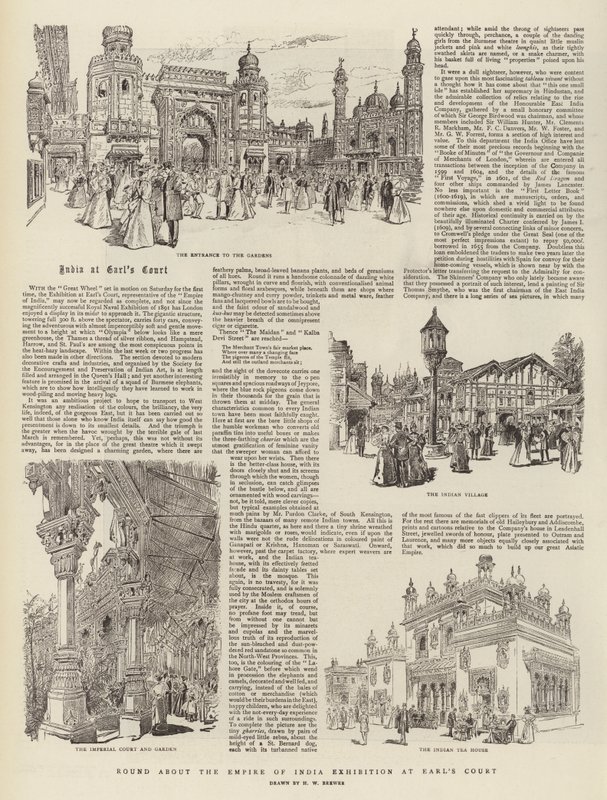 Round about the Empire of India Exhibition at Earl