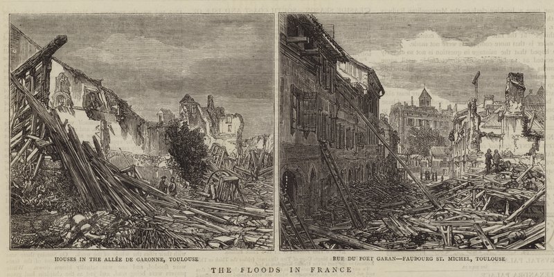 The Floods in France by Henry William Brewer