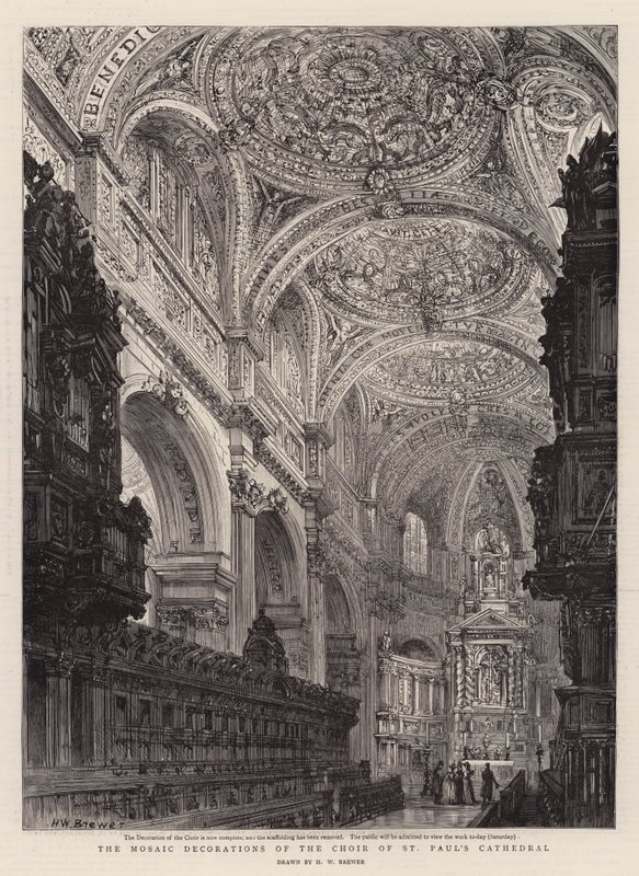 The Mosaic Decorations of the Choir of St Paul