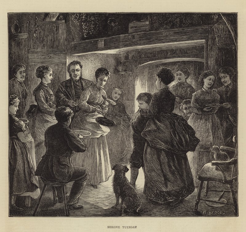 Shrove Tuesday by Henry Woods